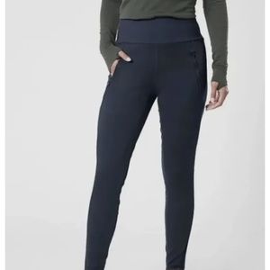 Athleta Peak Hybrid Fleece tight